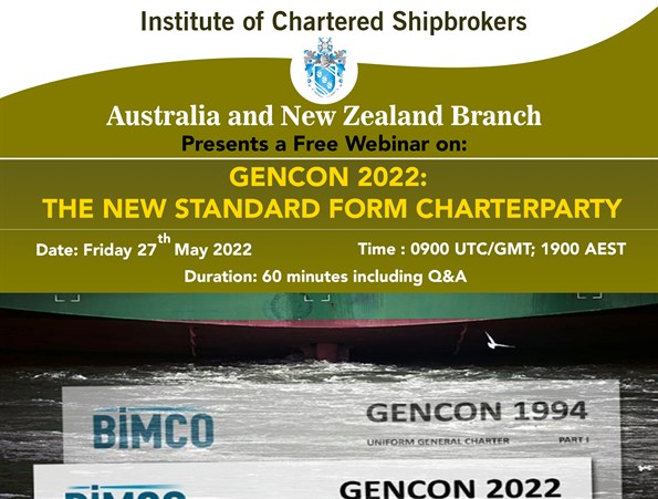 ICS AUSNZ WEBINAR 27 05 2022 - ON GENCON 2022 REVISION BANNER